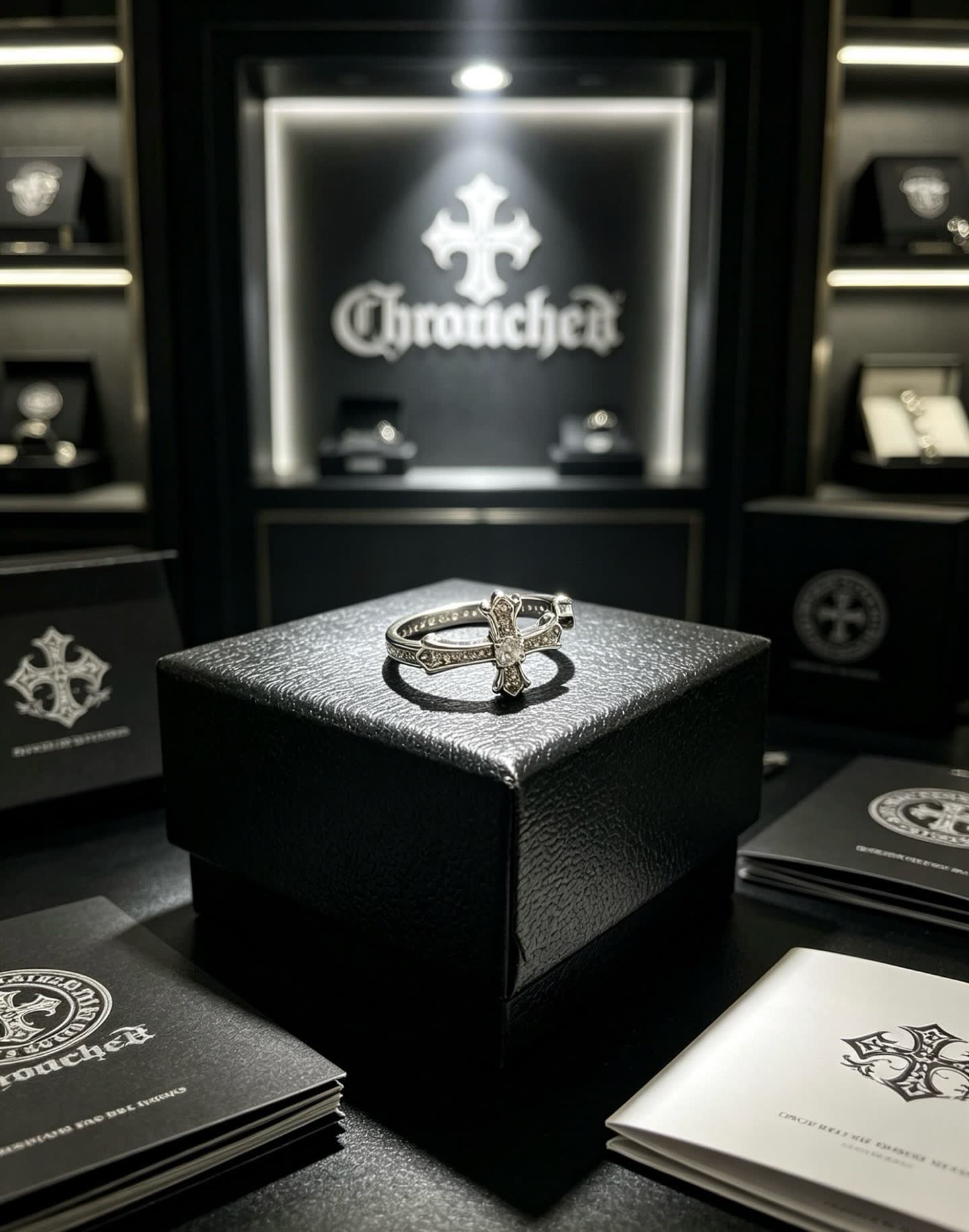 Chrome Hearts Butterfly Ring